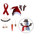 thumbnail image 3 of Christmas Snowman Decorating Making Kit Outdoor Fun Christmas Winter Holiday Party Snowman DIY Making Kit Decoration Gift, 3 of 3