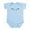 Sky Blue, variant on CafePress - Chickadee Song Bird Body Suit - Baby Light Bodysuit, Size Newborn - 24 Months