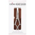 thumbnail image 5 of Cremo Men's Beard Shears, Perfect for Mustache & Beard Trimming, Brown, All Hair Types, 1 Ct, 5 of 7