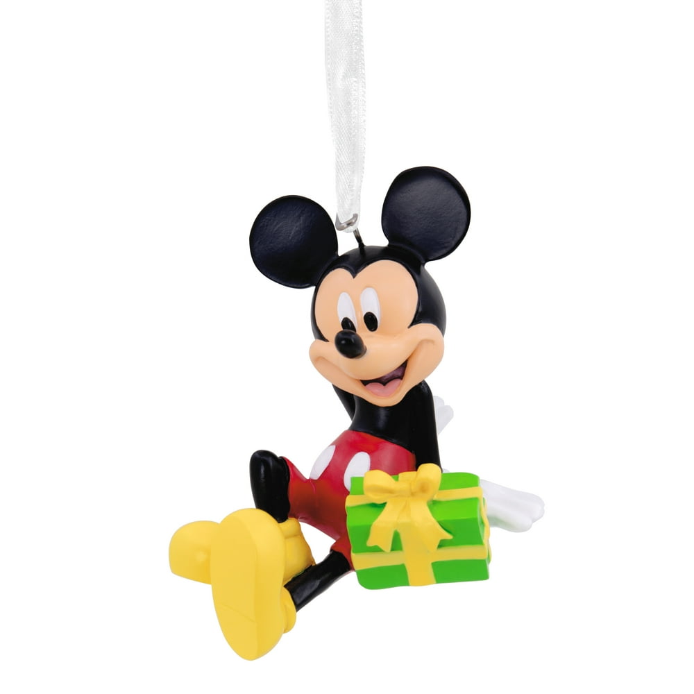 Hallmark Disney Mickey Mouse and Present Christmas Ornament, Walmart