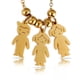 thumbnail image 2 of MYLONGINGCHARM-Collar personalizado con nombre de bebé, colgante, bonito, figura de bebé, 2 of 3