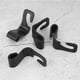 thumbnail image 4 of Gancho multiusos para el interior del asiento del coche, para colgar bolsas en el reposacabezas trasero (4 unidades, negro), 4 of 14