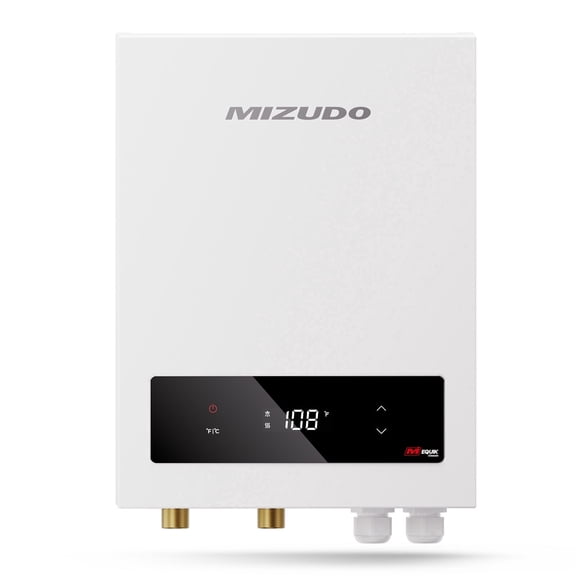 Mizudo EQUIK Classic 18 kW 3.0 GPM 240-Volt Touch Screen Residential Tankless Electric Instant Hot Water Heater