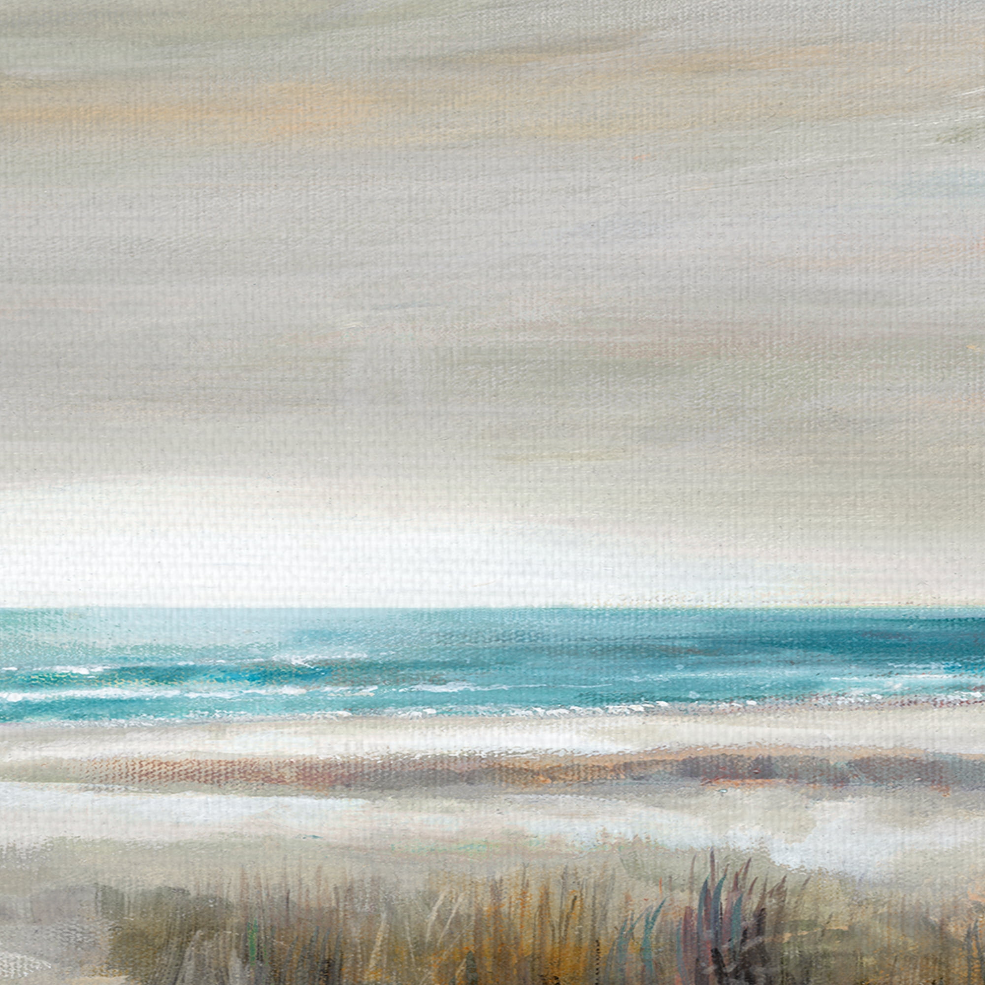 Masterpiece Art Gallery Ocean Oasis Beach Sunset by Ruana Mannign Canvas Art Print