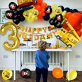 thumbnail image 5 of YANSION 3rd Birthday Decorations for Boy, Construction Birthday Party Supplies Truck Digger Birthday Balloons, Digger Happy Birthday Banner, Excavator Truck Bulldozer for 3 Years Old Birthday, 5 of 7