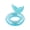 Green 80, variant on Mermaid Tail Swim Ring, Inflatable PVC Pool Float Ring for Summer Beach Pool Party