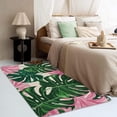 thumbnail image 2 of Monstera Leaf Rug 4x6 Area Rugs for Bedroom Living Room, Tropical Green Area Rug, Botanical Carpet Machine Washable Non-Slip Rug, Soft Low Pile Area Rug, Indoor Decorative Rugs G&n126, 2 of 6