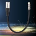 thumbnail image 1 of Ymiko To XLR Converter Adapter, Female To XLR Male Cable, Gold-plated For HiFi Player Power, 1 of 8