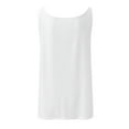 thumbnail image 5 of Srogem Women's Camisole 2025 Summer Basic Sleeveless Zipper V Neck Casual Tank Tops Loose Strap Shirts, 5 of 6