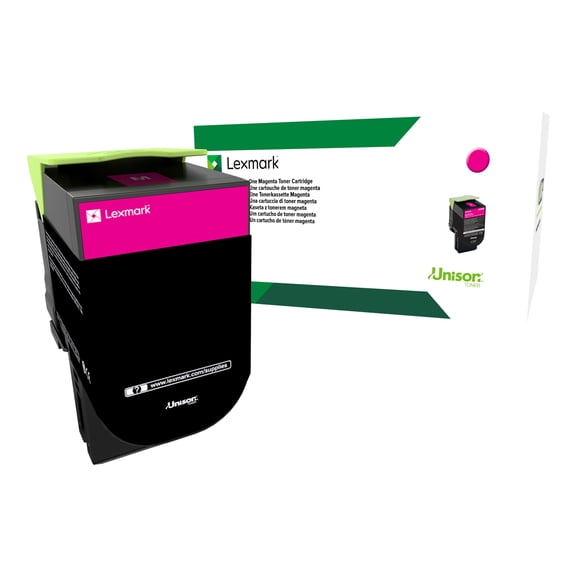 Lexmark 70C10M0 Toner (LEX-701M) 1000 Page-Yield, Magenta