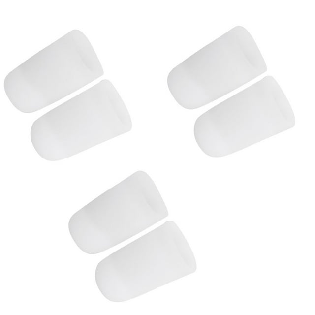 3 Pares de Protectores de Silicona para Uñas Encarnadas jinwen protector de punteras