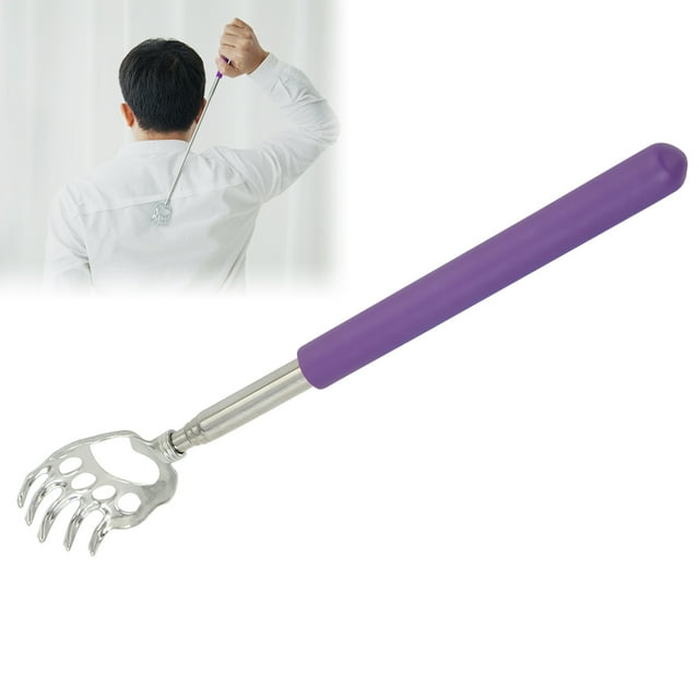 Ccdes Telescoping Back Scratcher Household Stainless Steel Extendable Back Scratcher Massager,Back Massage Scratcher,Telescoping Back Scratcher