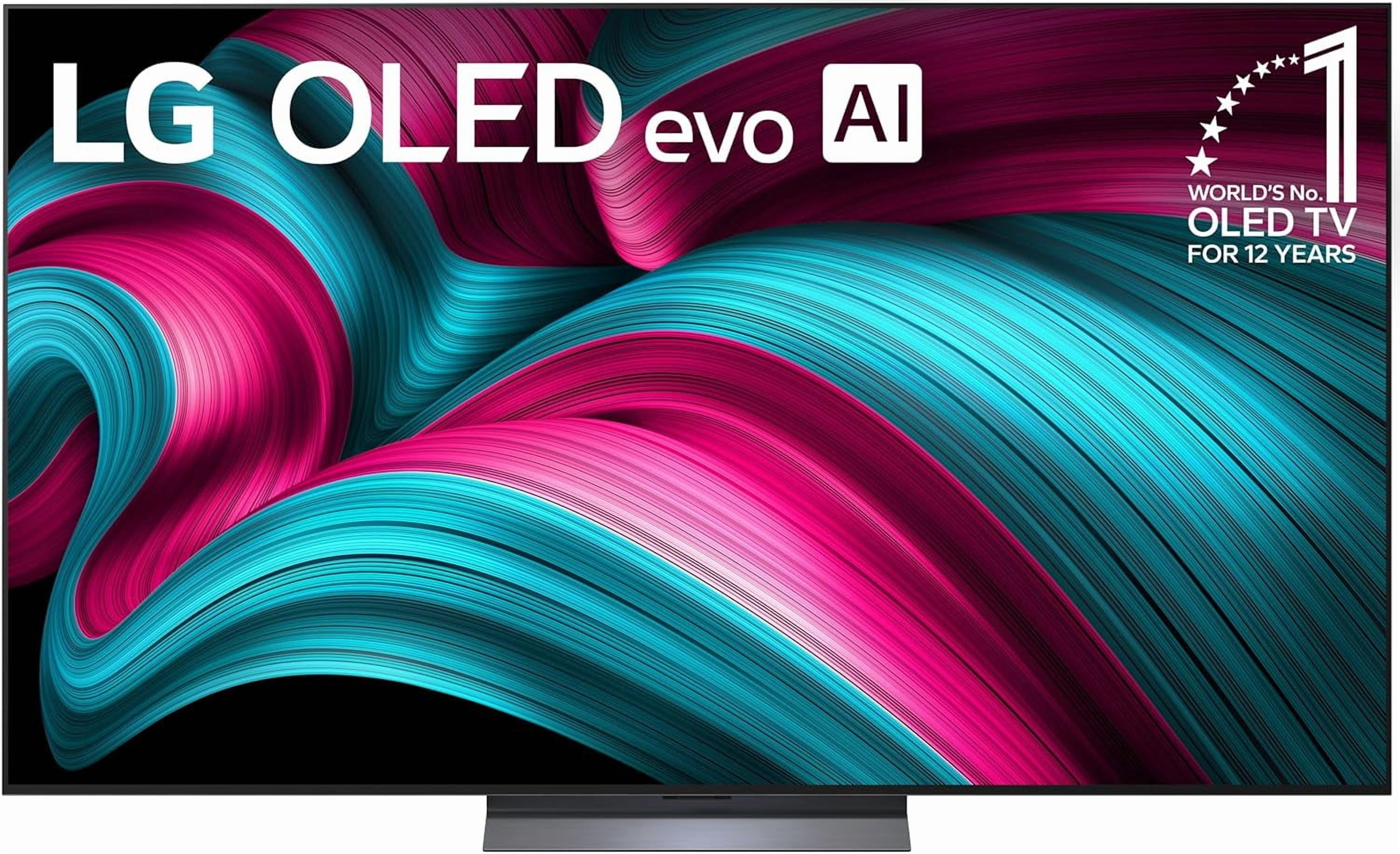 LG OLED77C5PUA 77 Inch 4K OLED Ultra HD Smart TV with 6 Year Amber Protection Plan (2025)