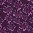 thumbnail image 1 of Ahgly Company Indoor Square Patterned Purple Lily Purple Area Rugs, 4' Square, 1 of 1
