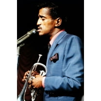 Sammy Davis Jr Poster 12x16 Print on Metal Sign 12in x 16in Multi-Color Square Adults Best Posters