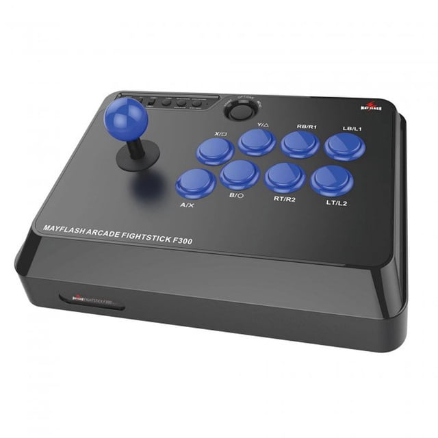 Palanca Mayflash Universal Arcade F300 para PS3 PS4 Xbox One 360 PC Switch Negro