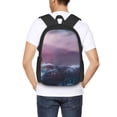 thumbnail image 6 of Daiia lighthouse Waves Torrential Rain Backpack for Men and Women -Durable Backpack Large Capacity, Water-Resistant Bag with Adjustable Straps and Laptop Compartment, 6 of 9