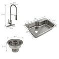 thumbnail image 5 of Design House Stainless Steel Kitchen Sink with Faucet/Drying/Rack Strainer, 5 of 5