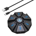 thumbnail image 2 of Adaptador de ratón de teclado para juegos USB-C Controlador de luz de respiración Convertidor de plástico Accesorio de consola de juegos Reemplazo para PS3 / PS4 Monstrate EL005095-00B, 2 of 2