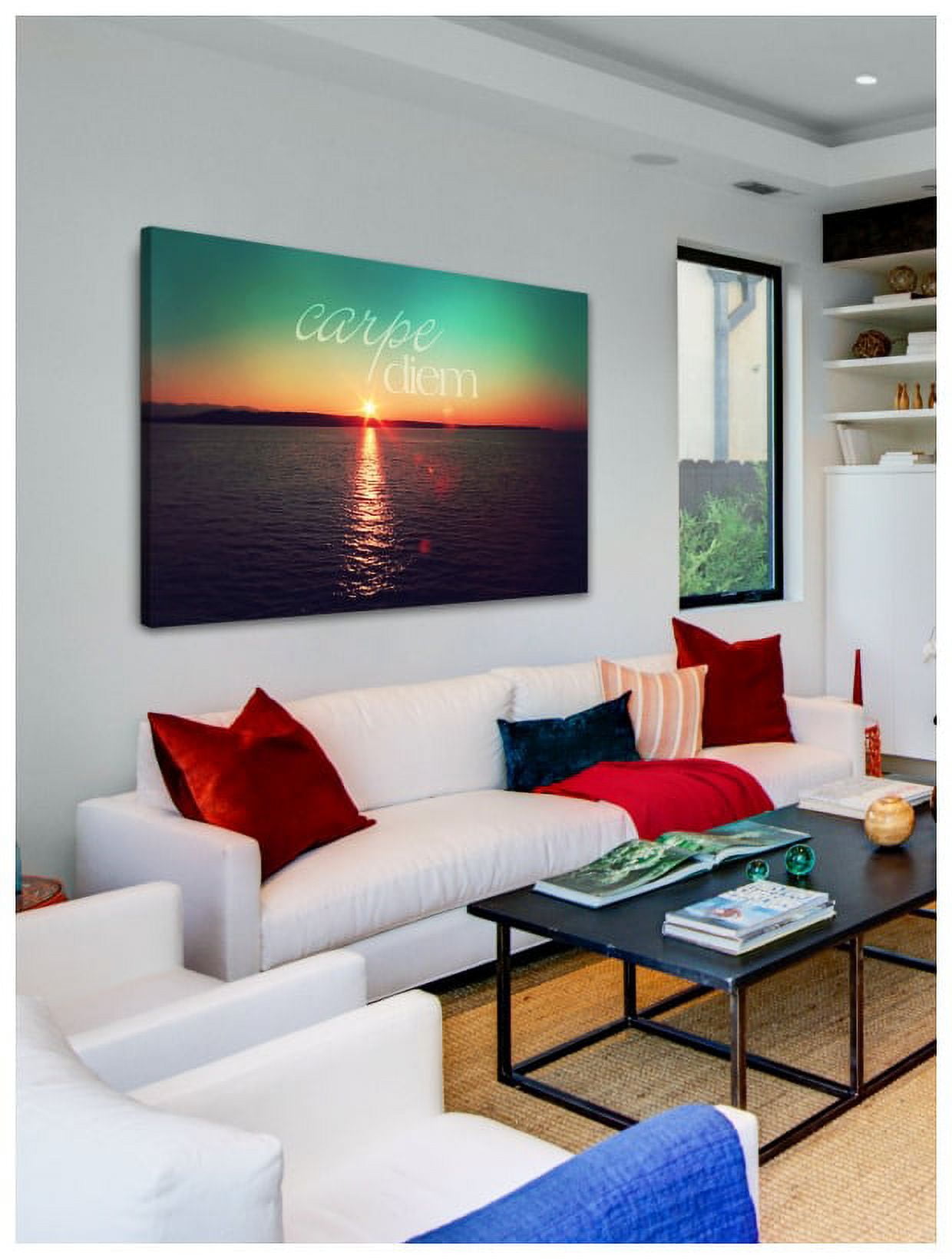 "Carpe Diem" Painting Print on Wrapped Canvas