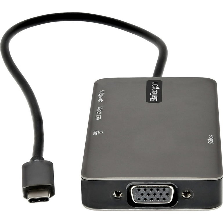 StarTech.com USB C Multiport Adapter, USB-C to HDMI 4K, PD 3,0