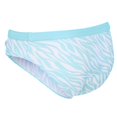 thumbnail image 5 of Regatta - Braga de Bikini Hosanna Estampado de Cebra Niñas (Azul Aruba), 5 of 5