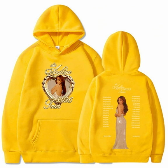 Women Clothes Die Ayliva Merch Hoodie Tour 2025 Printing Hoodies Moletom Feminino Casual Unisex Streetwear Hooded Pullovers Female