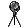 thumbnail image 1 of Ventilador de mano ajustable de rotación de 120 ° con ventilador de cochecito con clip recargable co Meterk Ventilador eléctrico, 1 of 7