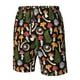 thumbnail image 4 of Fotbe Mushrooms Trajes de Baño Estampados para Hombre, Shorts de Verano de Secado Rápido, Ropa de Playa, Bañadores-XX-Large, 4 of 6