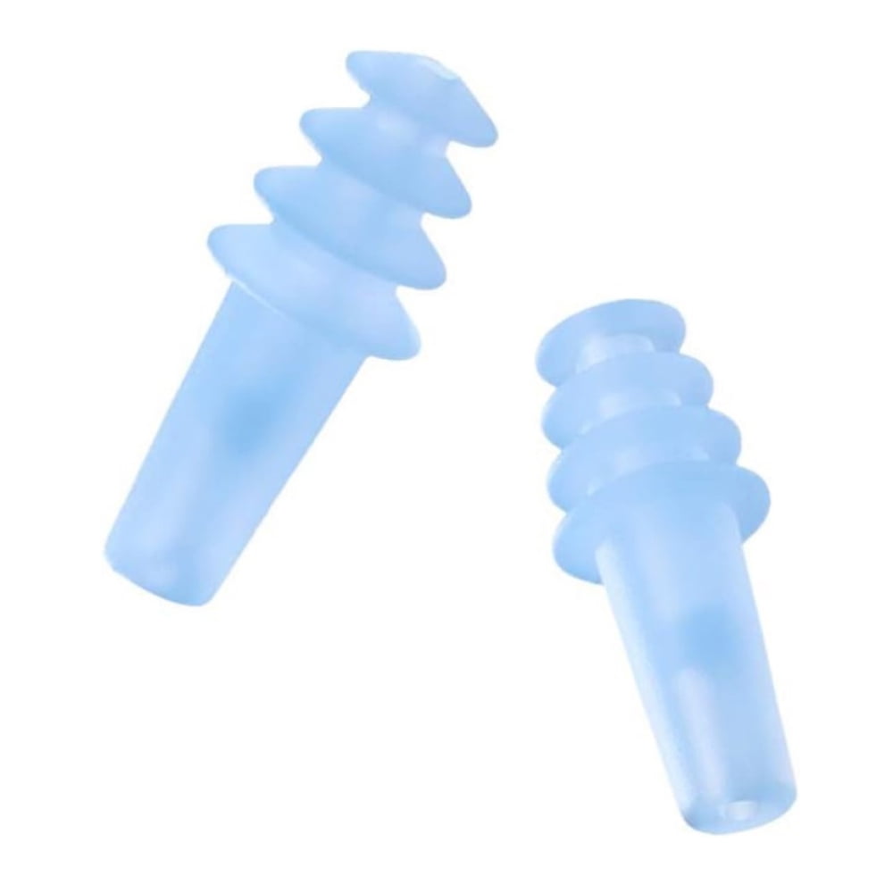 (2 pack) Travel Smart Adult Comfortable Earplugs for Ear Flight Pressure, Blue