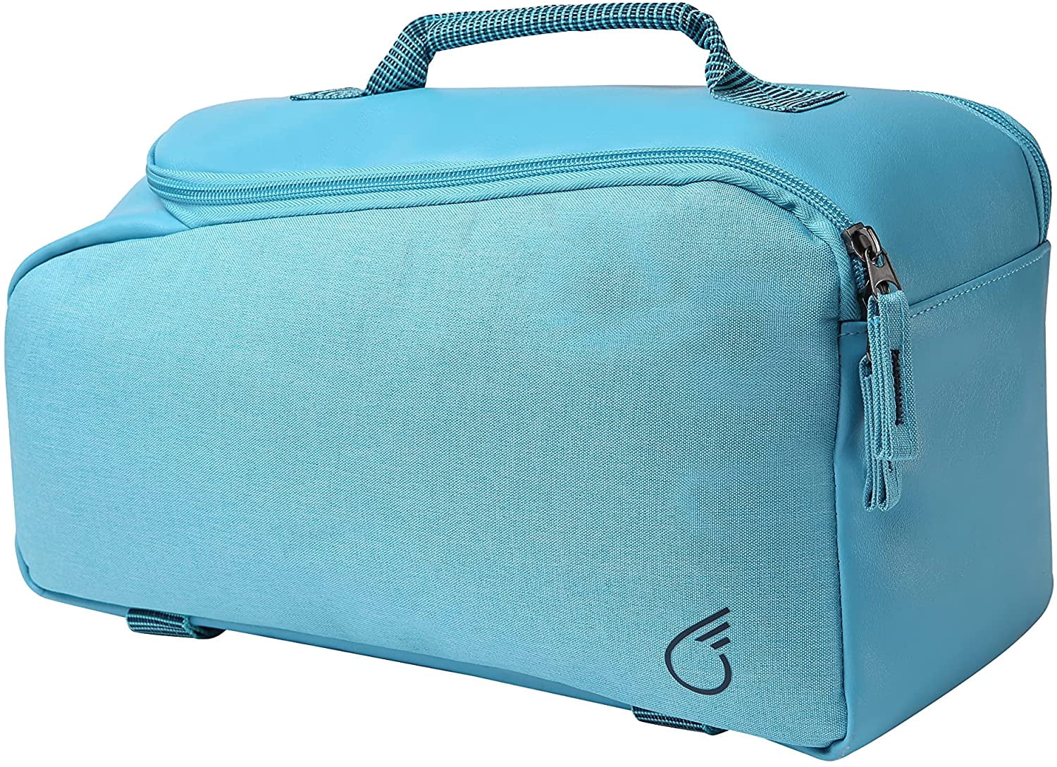 sixthreezero Bicycle Pannier Bag Rear Rack Trunk with Waterproof, Carry Handle, Light Blue