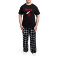 thumbnail image 5 of CafePress - Hung Stocking Pajamas - Men's Dark Loose Fit Cotton Pajama Set, 5 of 7