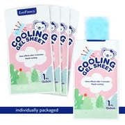 LotFancy Cooling Gel Sheets for Kids, Baby Fever Cooling Pad for Pain Relief,22 Count