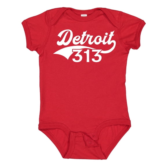 Inktastic Detroit 313 Boys or Girls Baby Bodysuit
