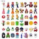 thumbnail image 1 of 3-48 piezas/venta al por mayor Anime Mario Figura Luigi Bowser Princesa Peach Donkey Kong Goomba PVC Figuras de acción Hongo Sapo Modelo Juguetes, 1 of 4