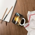 thumbnail image 4 of Disketp Golden White Fire Dragon Large Coffee Mug with Handle Tea Cup Novelty Coffee Cup for Men Women Office Work, 4 of 6