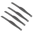 thumbnail image 3 of Miangastore Design Élastique Réglable Caoutchouc Noir 4 Pcs 12.8X2.2X0.2In, 3 of 8