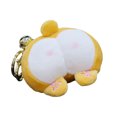 thumbnail image 1 of Monstrate Llavero de 2 uds con de peluche, llavero de Animal de dibujos animados, colección suave, accesorios para monedero, decoración colgante Artesanía Trasero de Shiba Inu Monstrate HA073521-05, 1 of 6