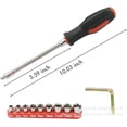 thumbnail image 4 of nipocaio Multi-Purpose Screwdriver Hex Head Spring Loaded Screwdriver for Hoop Clamps, 4 of 5