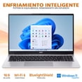 thumbnail image 3 of Laptop ACER Aspire Lite 15 AMD Ryzen 7 5825U 16GB 1TB SSD 15.6” Full HD W11 Plata Teclado Español Mouse DXT Ideal para Trabajo y Multitarea, 3 of 5