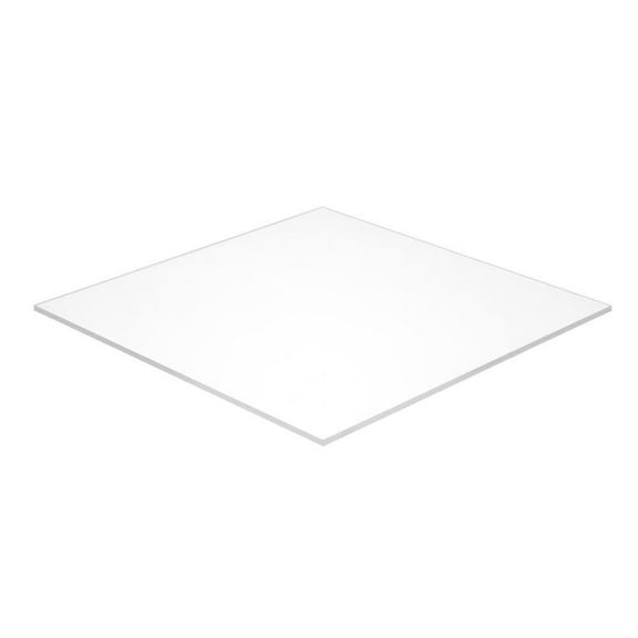 24 In. X 72 In. X 1/8 In. Thick Acrylic White Opaque 7508 Sheet
