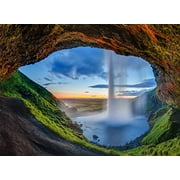 Adult Jigsaw Puzzle Seljalandsfoss Waterfall Iceland Nature Scenic 500-Pieces