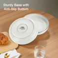 thumbnail image 7 of Onader Pasta Bowls Set of 4, 35oz Large Pasta Bowls for Serving, Wide Bowl Plates for Kitchen, Double Reactive Glaze, Microwave and Dishwasher Safe - Seashell White, 7 of 7