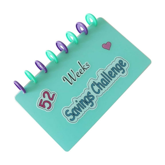 Tainini 52 Weeks Challenge Binder Budget Planner, Budget Planner, Money Binder