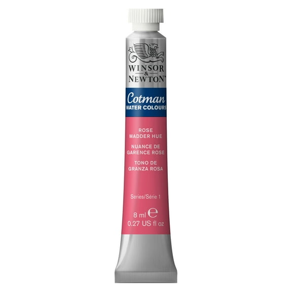 Winsor & Newton Cotman Watercolor, 8ml Tube, Rose Madder Alizarin