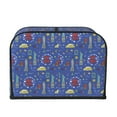 thumbnail image 2 of Yiaed New-York City Print 4 Slice Toaster Dust Cover Bread Machine Oven Dustproof Cover Kitchen Bakeware Protector Dustproof Fingerprint Protection, 2 of 7