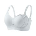 thumbnail image 2 of Women Nursing Bras for Breastfeeding, Maternity Sleep Bra, Pregnancy Full Bust Bralettes , Wireless V Neck Bralette, Ultra Comfort Postpartum Essentials Bra, 2 of 6