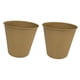 thumbnail image 5 of 2x Macetas para Flores shamjiam Cubos Amarillo Organizador de Esculturas Contenedor para Brochas de Maquillaje, 5 of 8