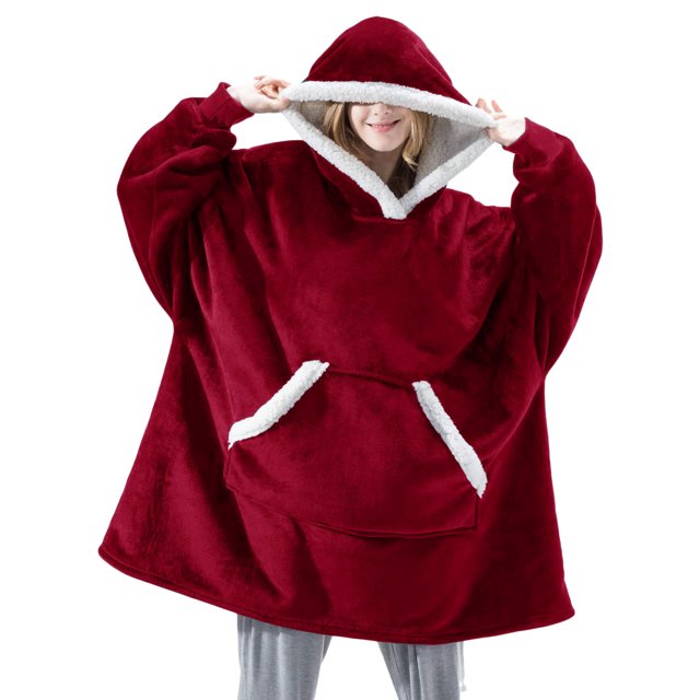 Txlixc Sudaderas de manta de gran tamaño para abrazos de sueños cálidos y suaves Txlixc moda