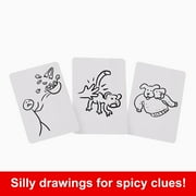 Pictionary Adults Only Party Game for Adult Game Night, Drawing Board Game with Silly Sketches